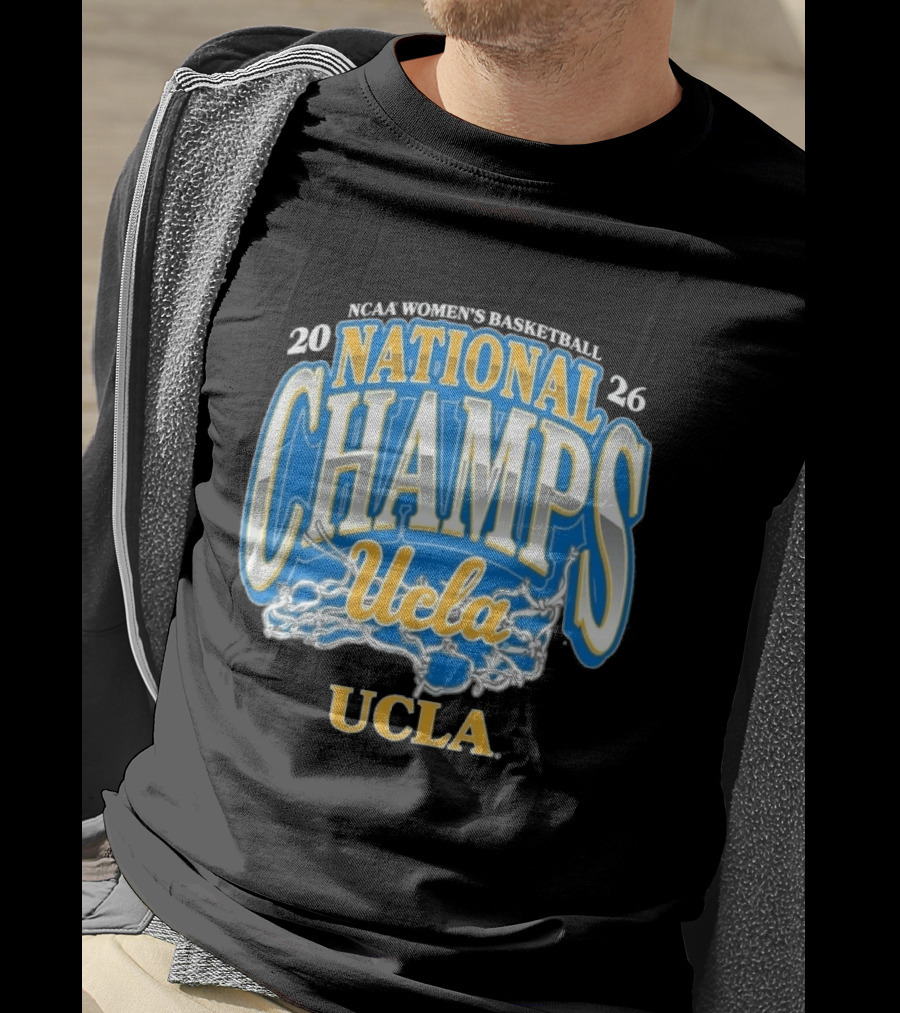 NCAA Women's Basketball 2026 National Champs UCLA Bruins T-Shirt