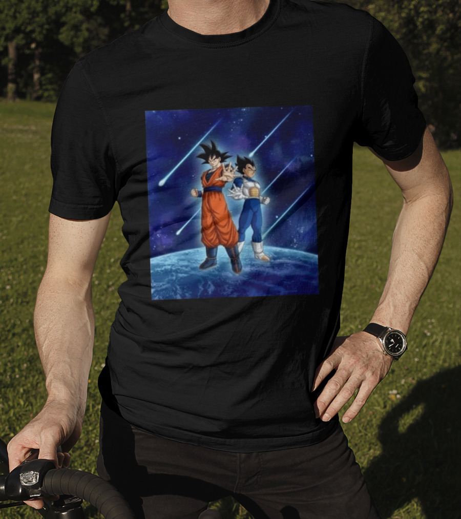 Dragon Ball Games Battle Hour 2026 Dokkan Battle Goku Vegeta Space Adventure T-Shirt