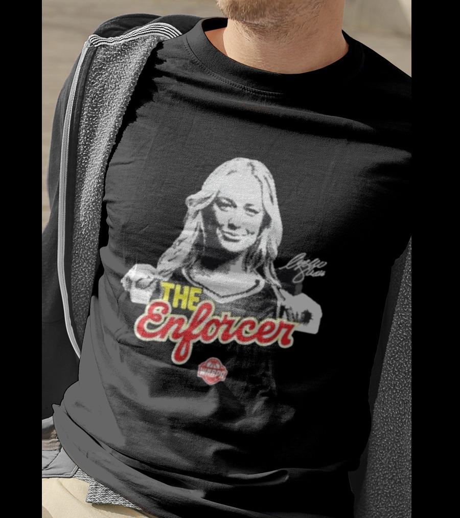Sophie Cunningham The Enforcer WNBPA Basketball Signature T-Shirt