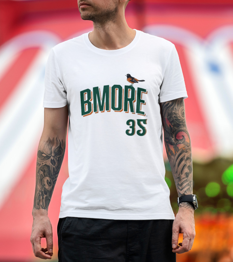 BMORE Orioles 35 Bird T-Shirt