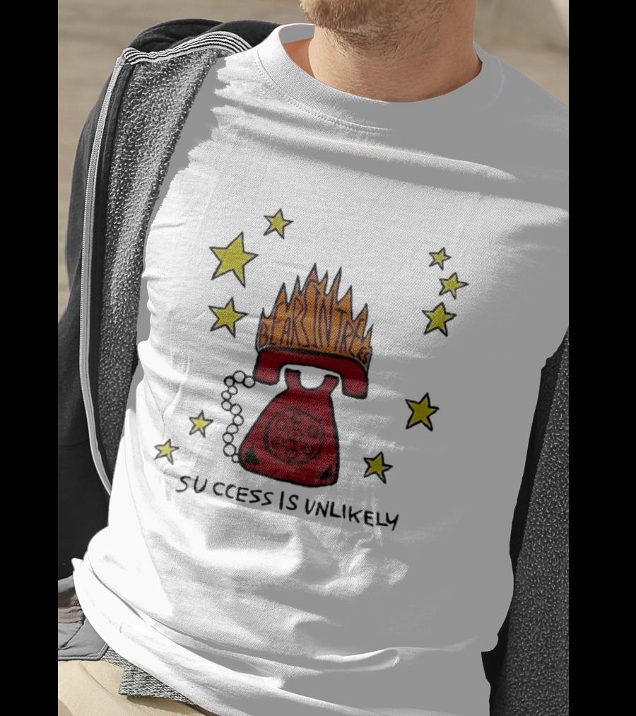 Bears In Trees Success Is Unlikely Burning Phone Starry Sky T-Shirt