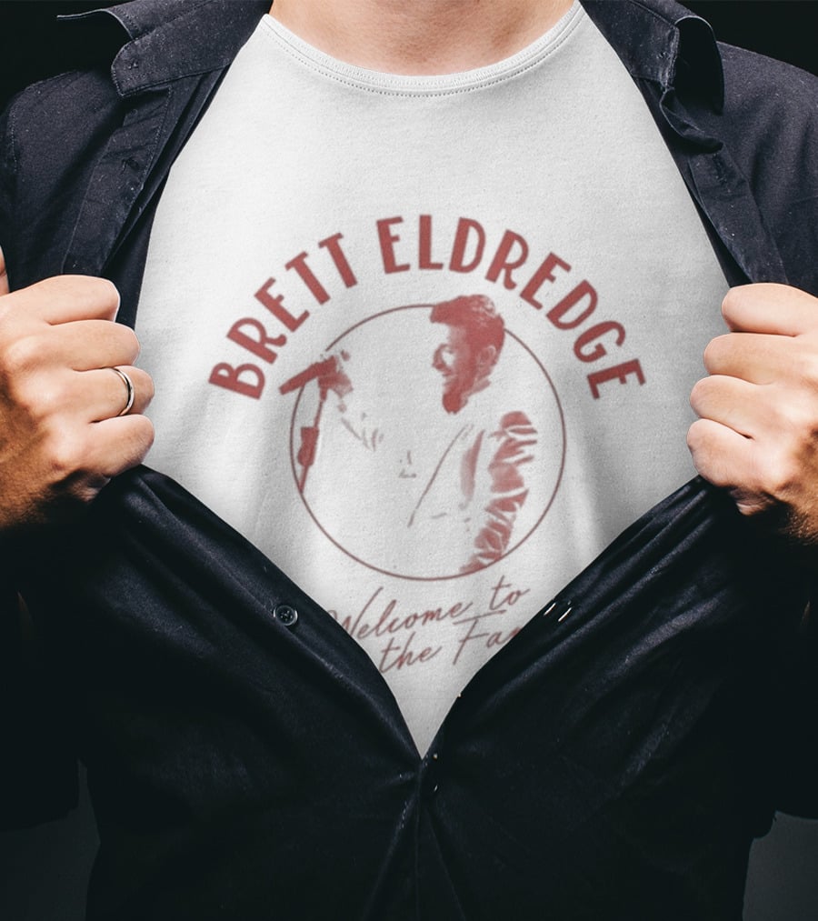 Brett Eldredge Welcome To The Family Circle T-Shirt