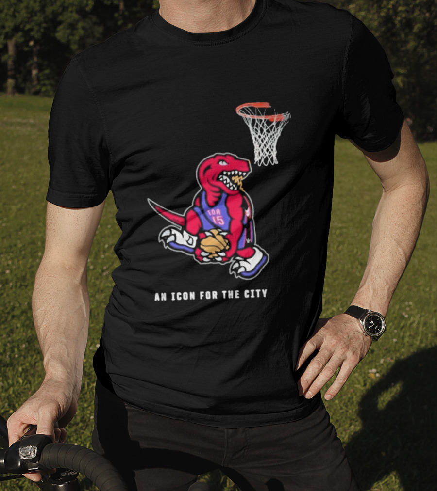 Toronto Raptors Vince Carter An Icon For The City Basketball Legend T-Shirt