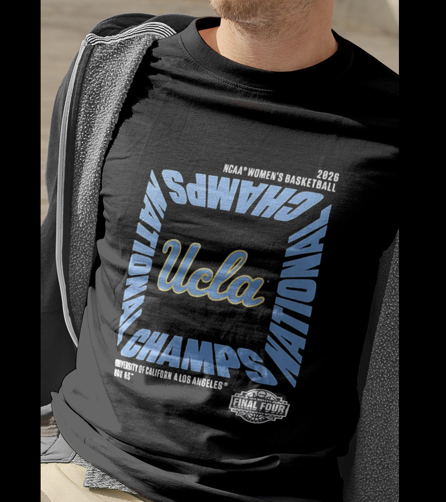 UCLA Bruins 2026 NCAA Women’s Basketball National Champs T-Shirt