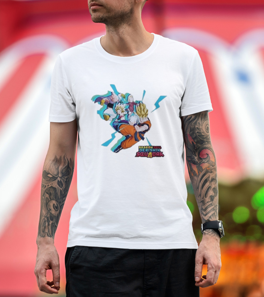 Dragon Ball Gekishin Squadra 2026 Games Battle Hour Characters T-Shirt