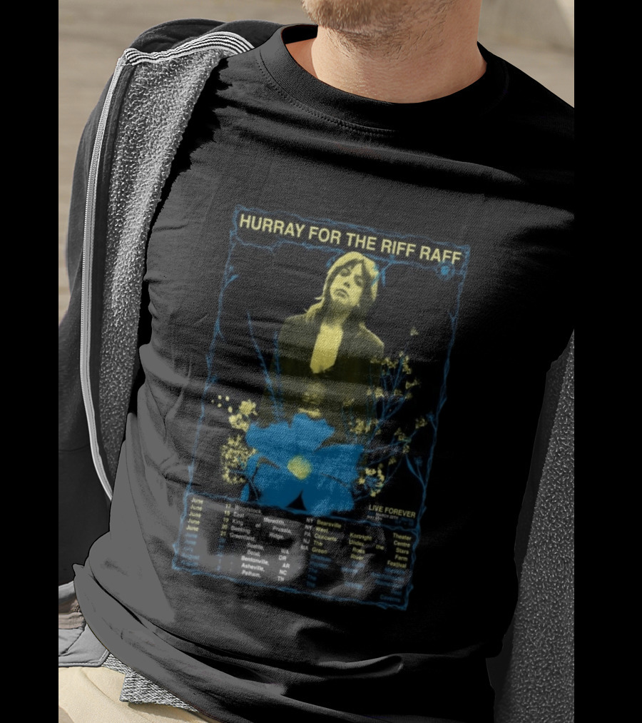 Hurray For The Riff Raff Summer 2026 Tour Live Forever Concerts June July August Dates And Locations T-Shirt