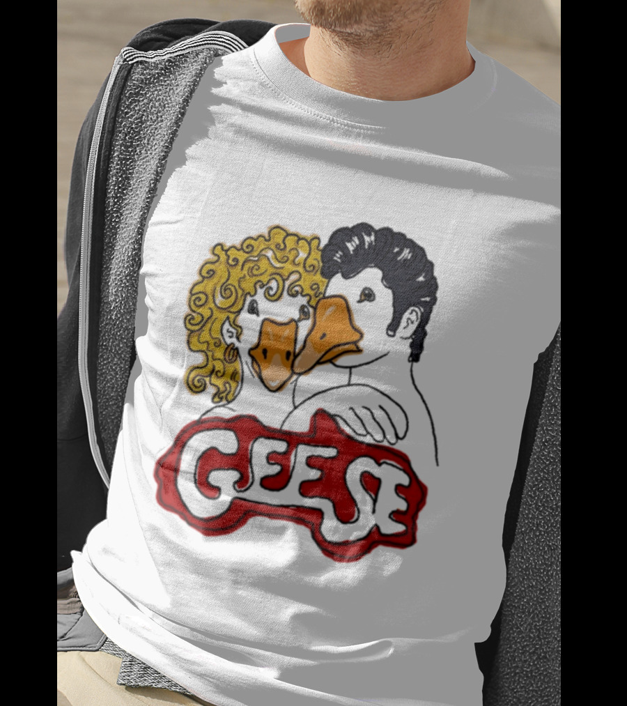 Grease Inspired Lonely Club Geese With Duck Faces T-Shirt
