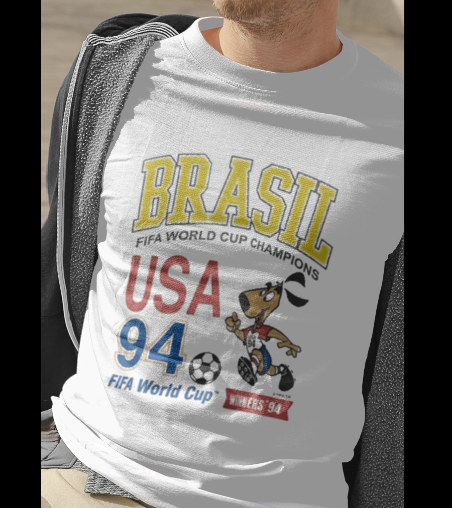 BRAZIL FIFA World Cup Champions USA 94 T-Shirt