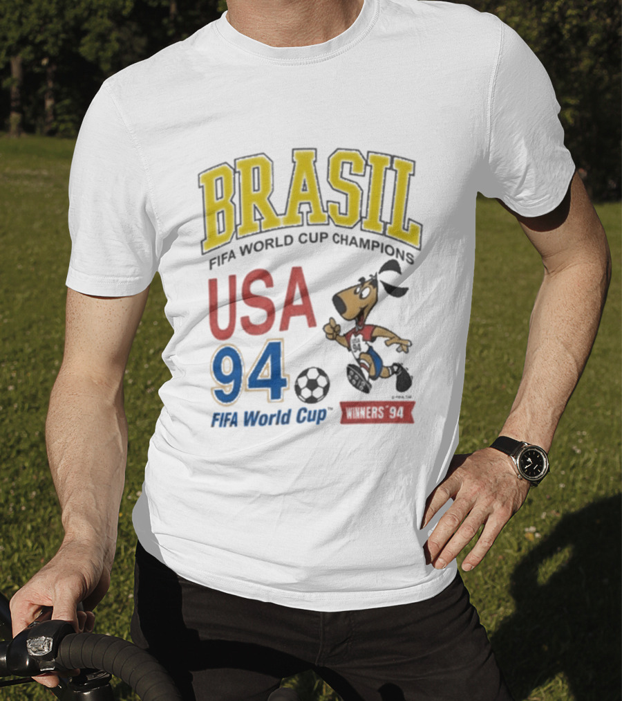 BRAZIL FIFA World Cup Champions USA 94 T-Shirt