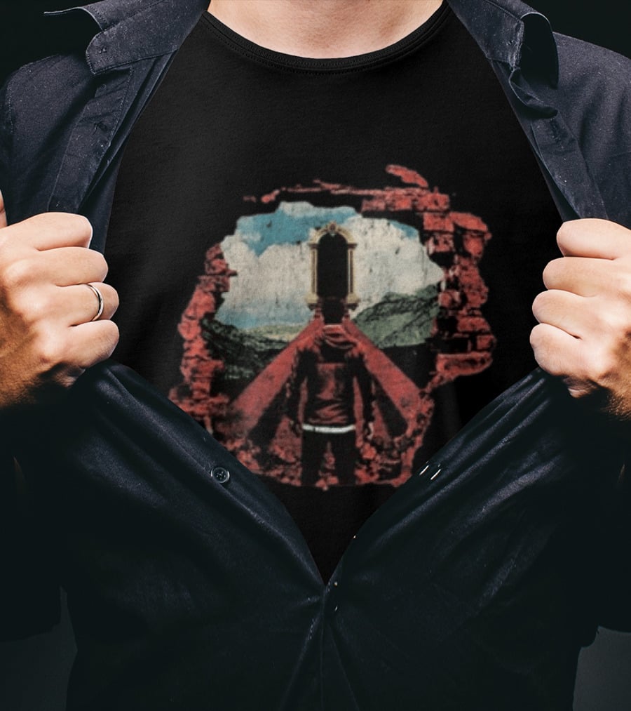A Day To Remember You're Welcome Album Art With Person In By Tunnel T-Shirt
