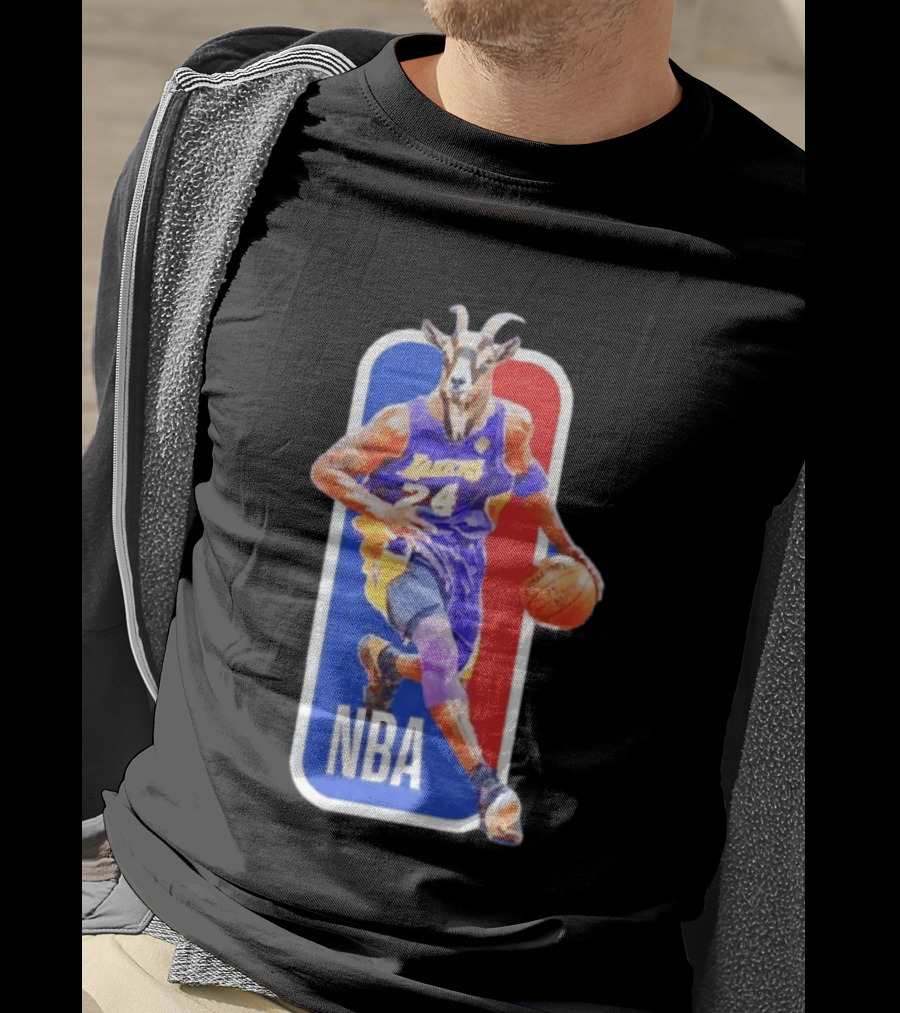 Kobe Bryant Los Angeles Lakers 24 NBA Goat Basketball T-Shirt
