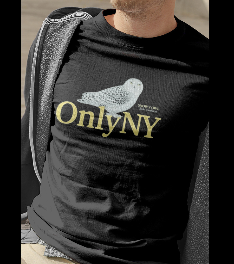 Only NY Snowy Owl Wild Manhattan T-Shirt