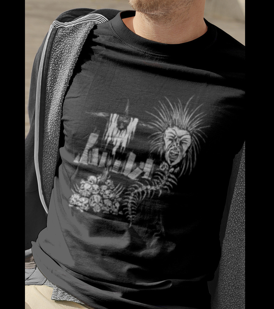 Portrayal Of Guilt Human Terror Cityscape And Nature T-Shirt