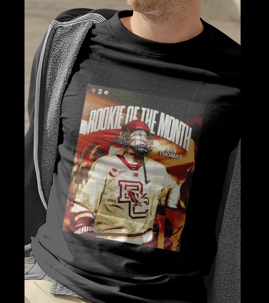 Rookie Of The Month Ava Thomas Boston College Hockey T-Shirt