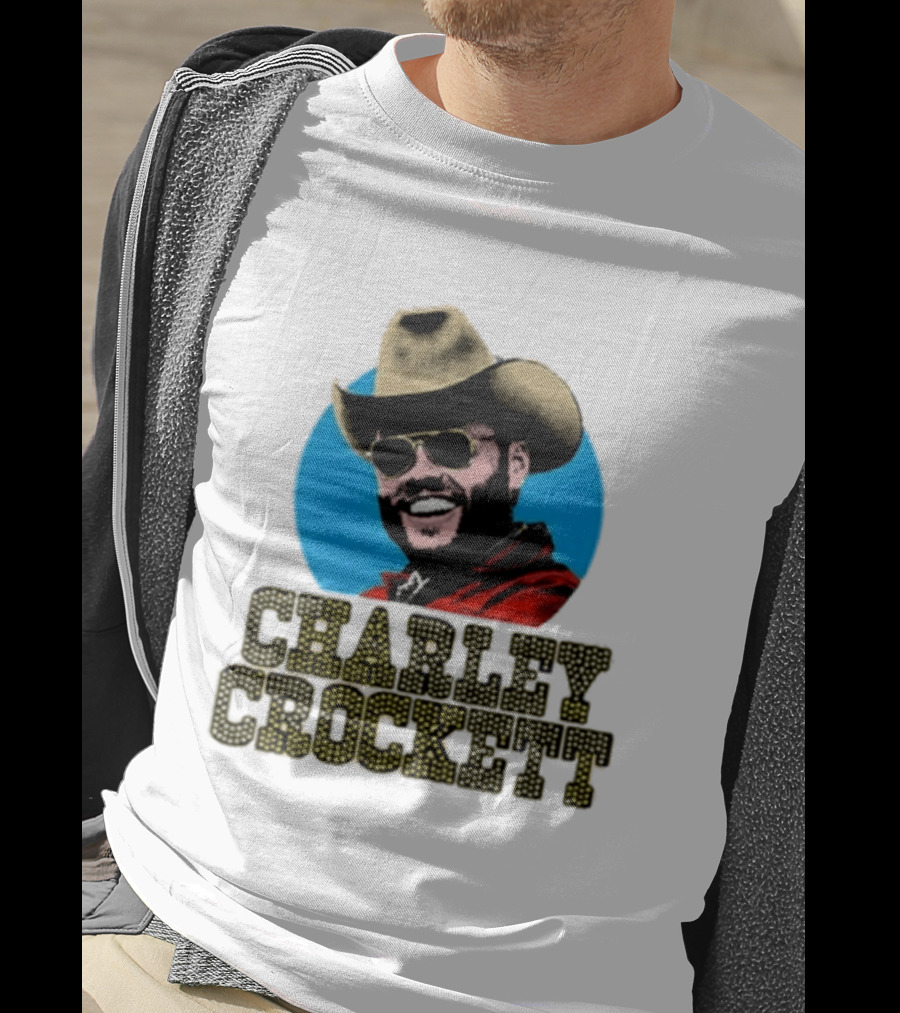 Charley Crockett Cowboy Hat Sunglasses Western T-Shirt