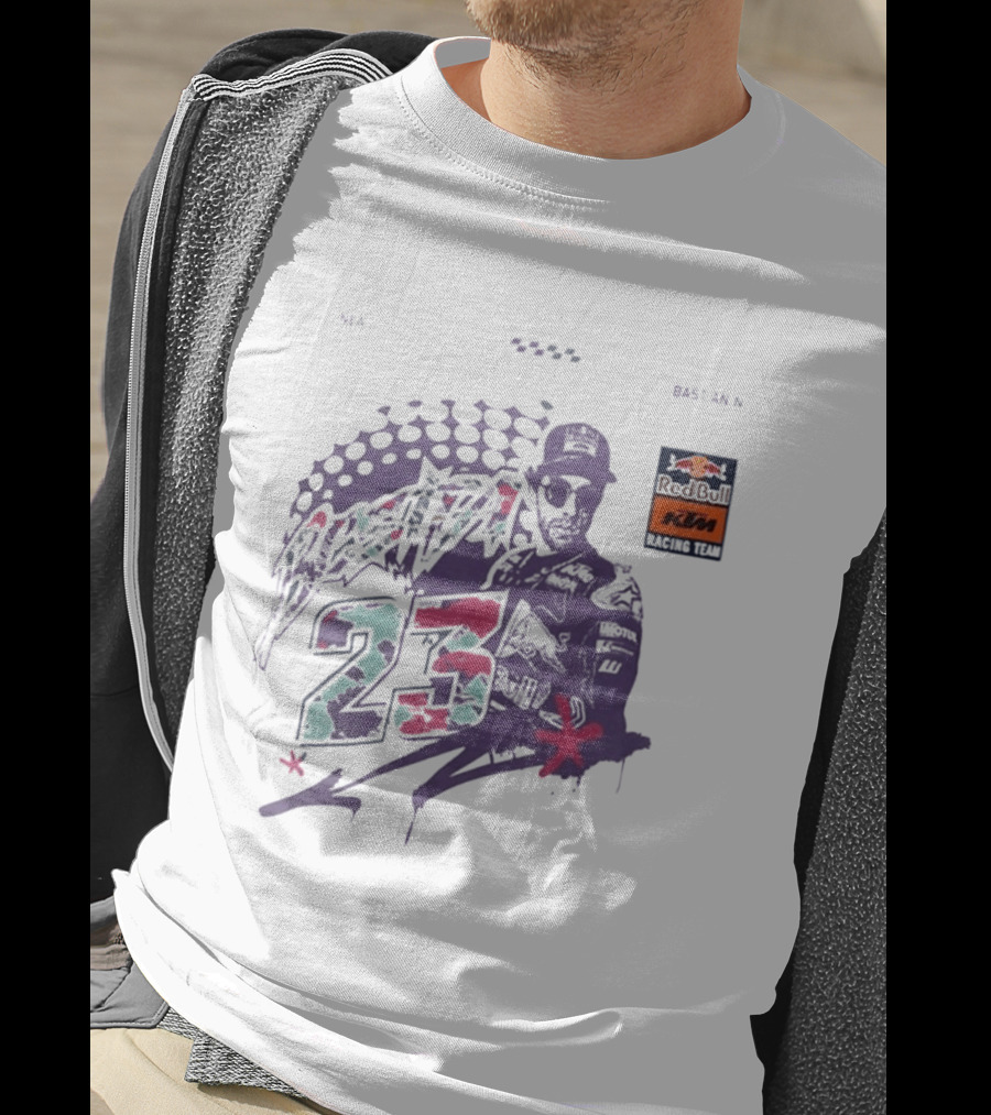 Enea Bastianini 23 Red Bull KTM Racing Team T-Shirt