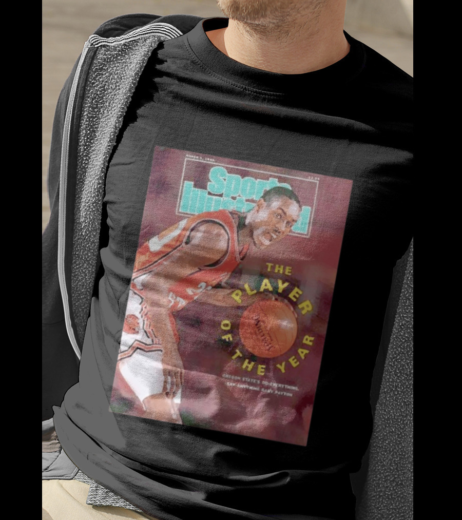Sports Illustrated March 5 1990 The Player Of The Year Oregon State's Gary Payton T-Shirt