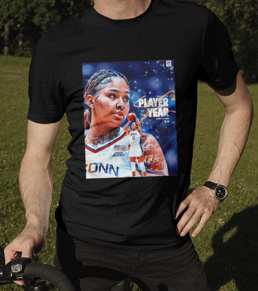 UConn Huskies The Athletic Player Of The Year Sarah Strong T-Shirt