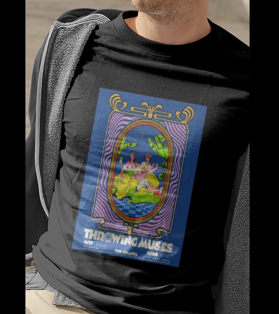 Throwing Muses The Chapel San Francisco 4/17 4/20 2026 Andy Cabic T-Shirt