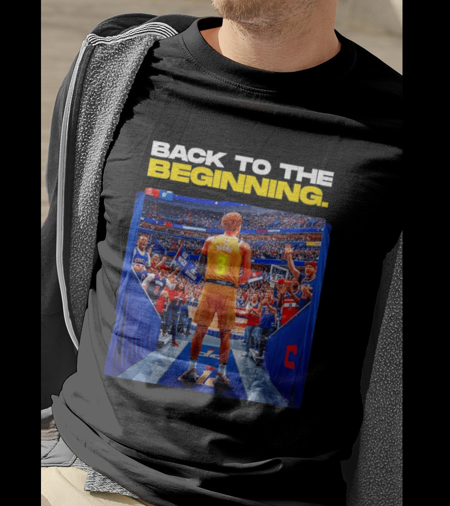 Back To The Beginning Trae Young Washington Wizards Fan Celebration T-Shirt