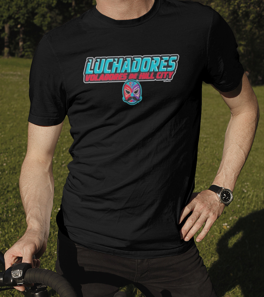 Luchadores Voladores De Hill City Youth Performance T-Shirt