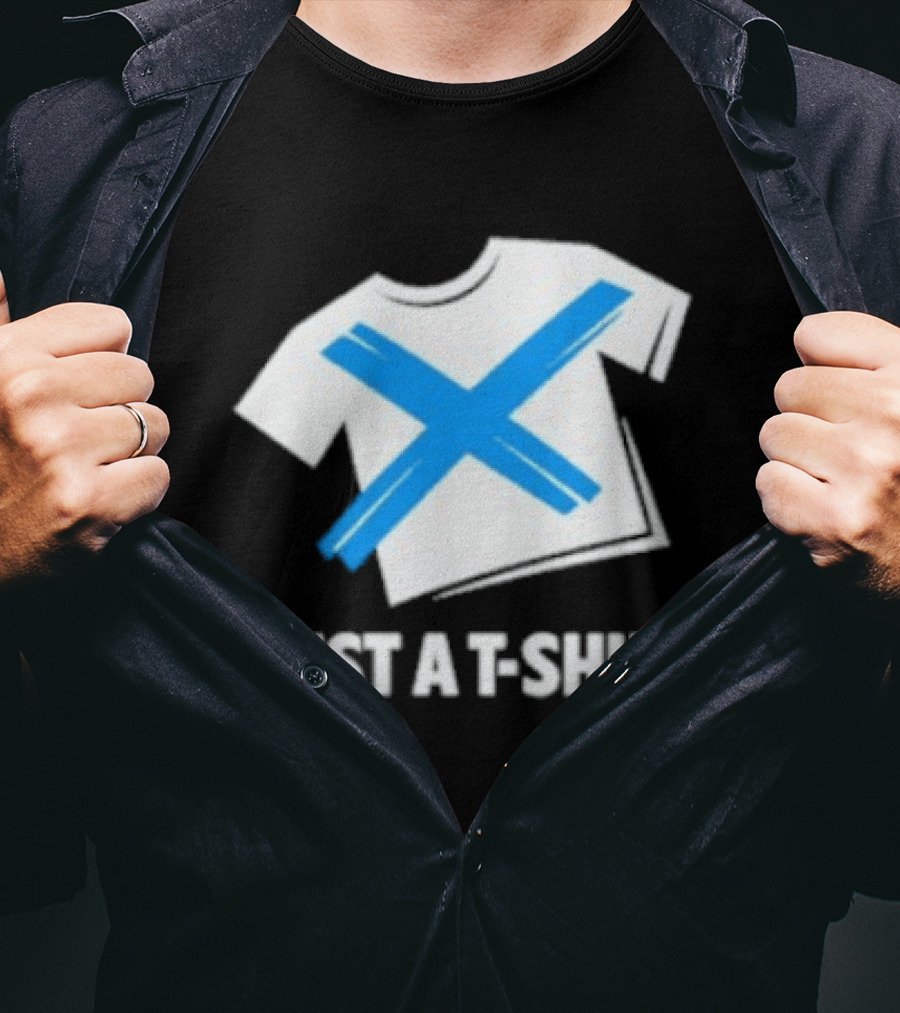 Just A Blue X T-Shirt