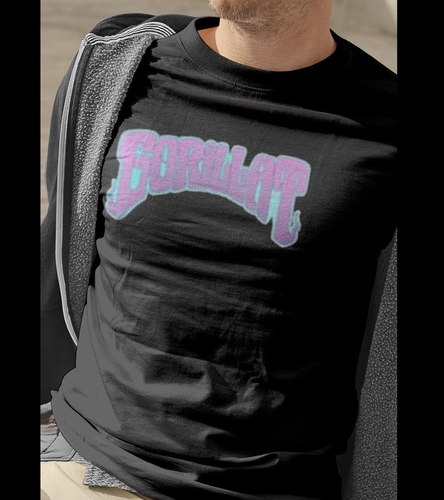 Kt8 Gorillat Pink And Blue T-Shirt