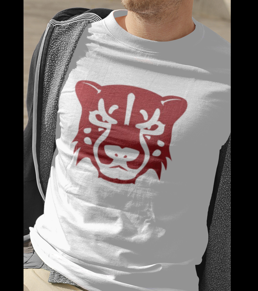 Asia Reaves Red Tiger Face Iconic Bold Expression T-Shirt