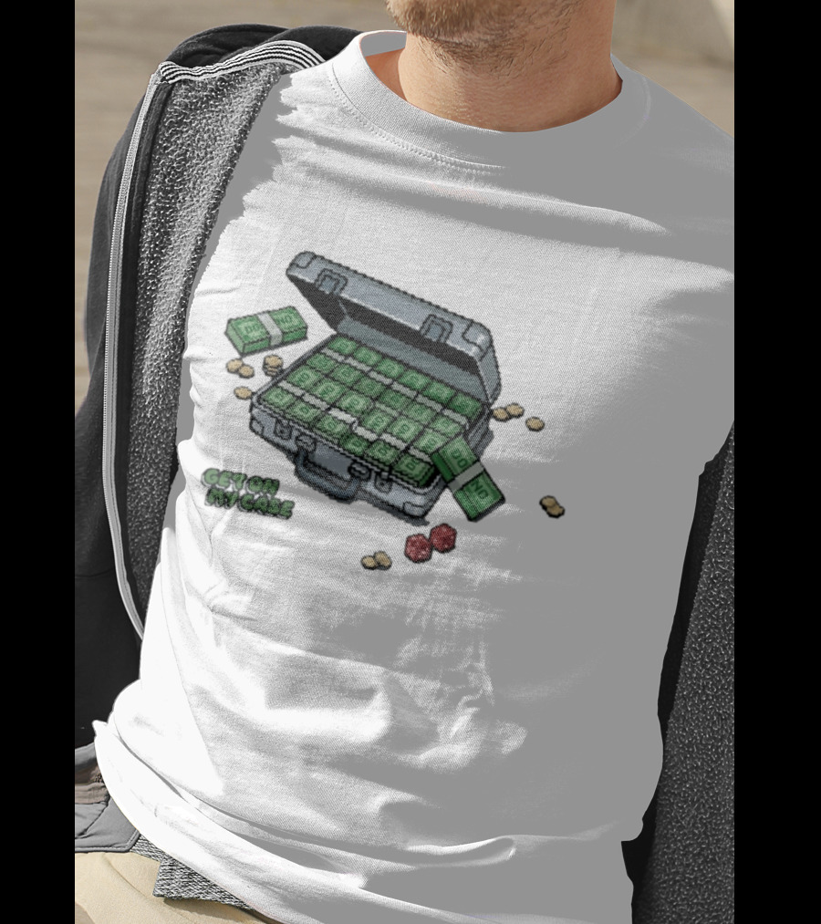 Domno Money Get On My Case Dice Case Full Of Cash T-Shirt