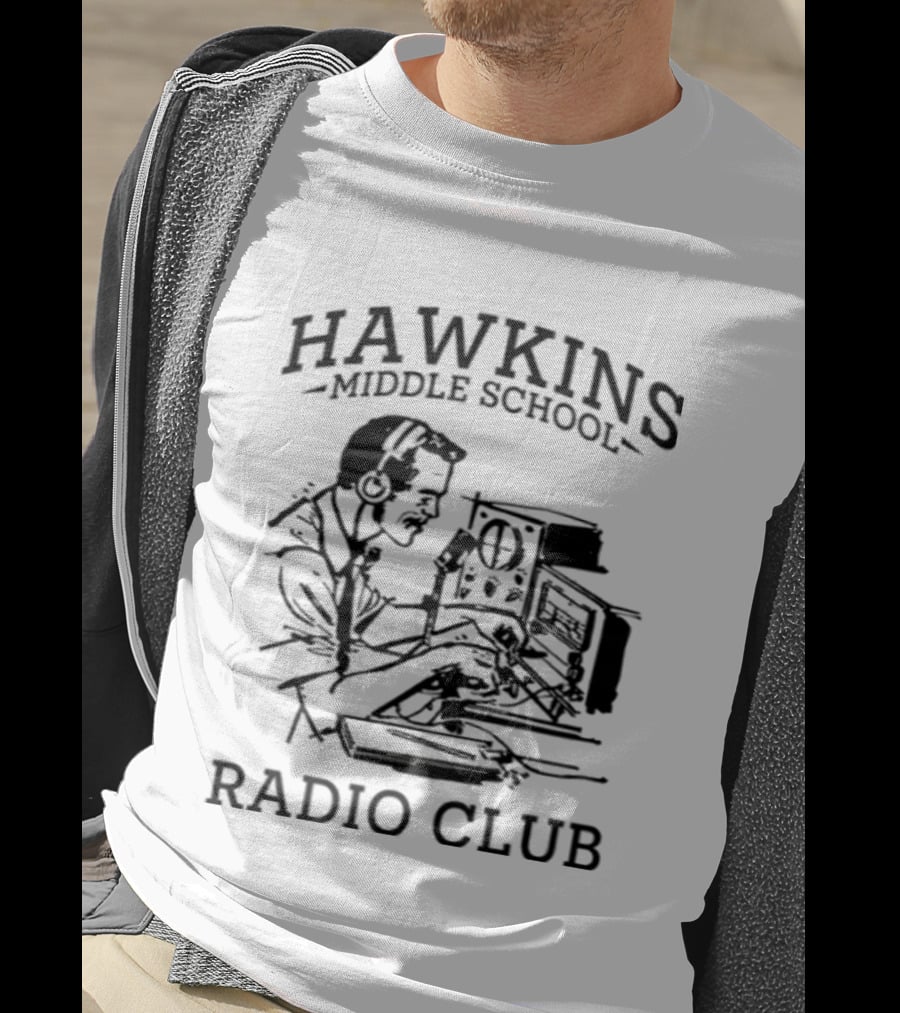 Hawkins Middle School Radio Club Stranger Things T-Shirt
