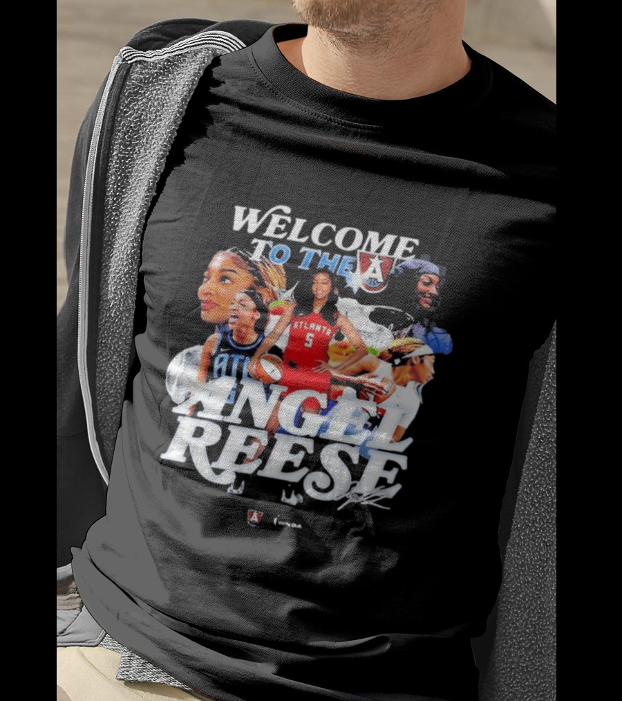 Welcome To The A Angel Reese Atlanta Dream WNBA T-Shirt
