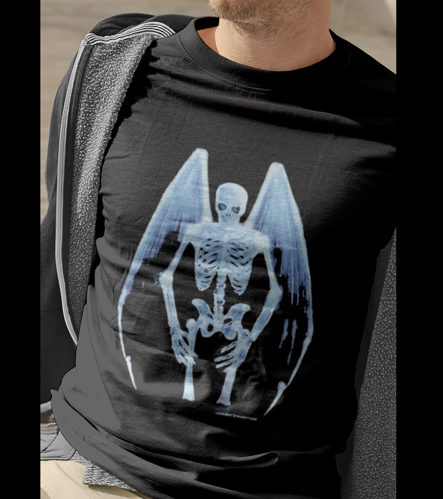 Louis Tomlinson 2026 Hdwgh Tour Fallen Angel Skeleton Wings T-Shirt