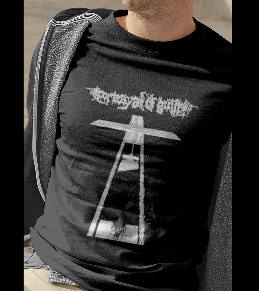 Run For Cover Records Portrayal Of Guilt Guillotine T-Shirt