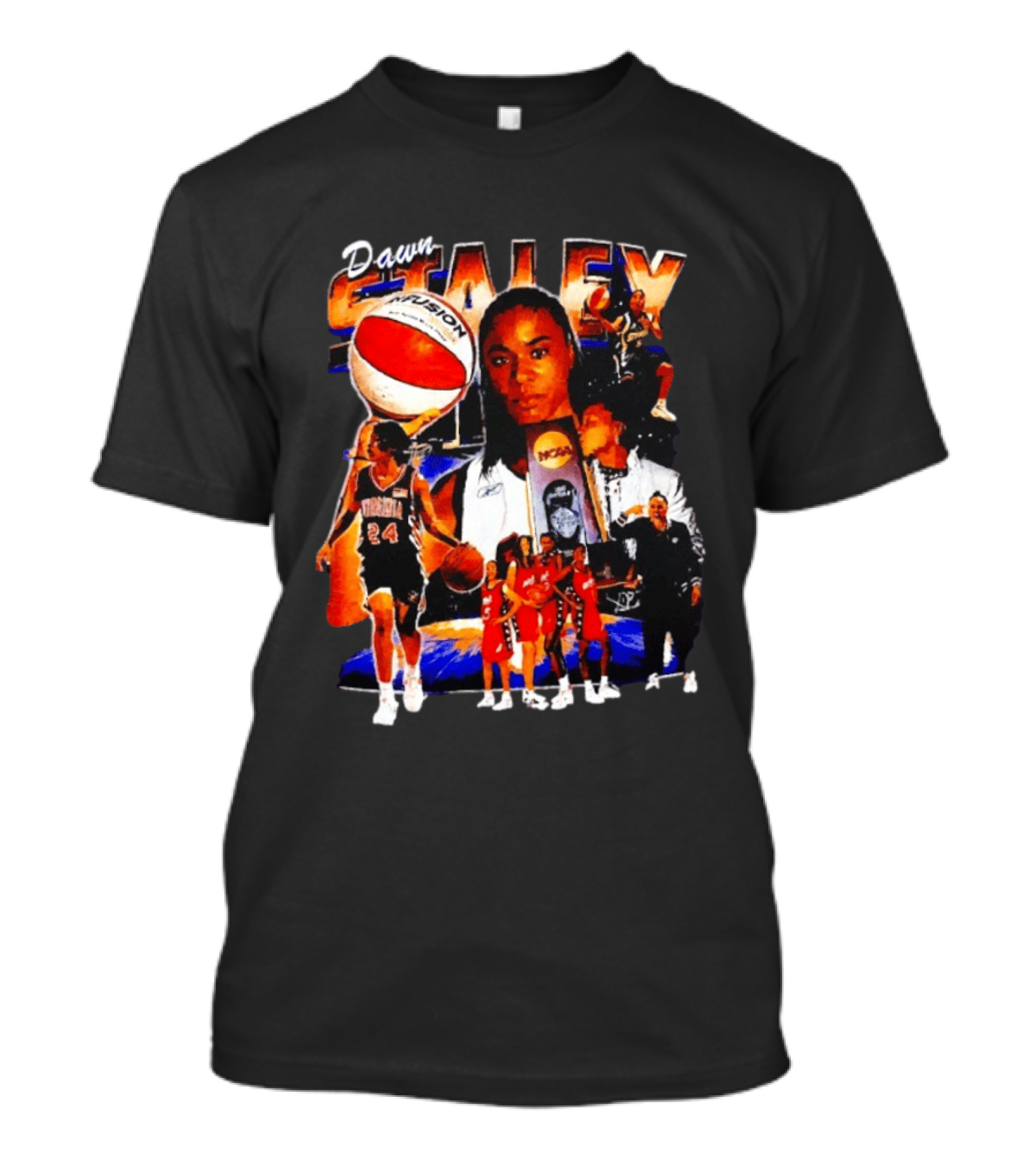 Dawn Staley South Carolina Gamecocks NCAA Basketball Collage T-Shirt