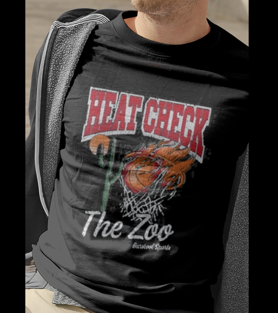 Heat Check The Zoo Basketball T-Shirt
