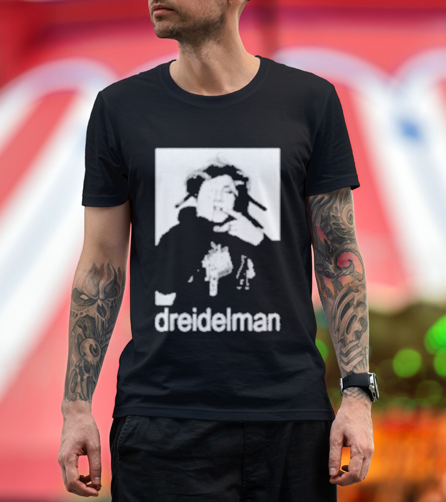 Blp Kosher Dreidelman Character Concept T-Shirt