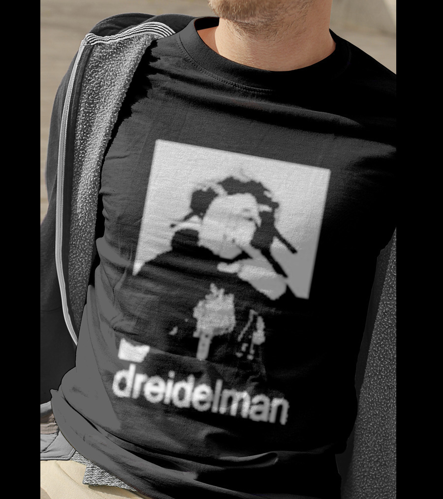 Blp Kosher Dreidelman Character Concept T-Shirt