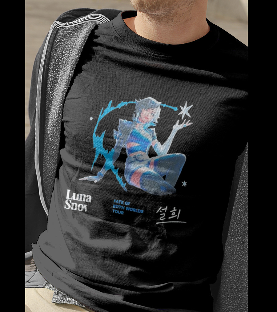 Luna Snow Fate Of Both Worlds Tour Marvel Rivals T-Shirt