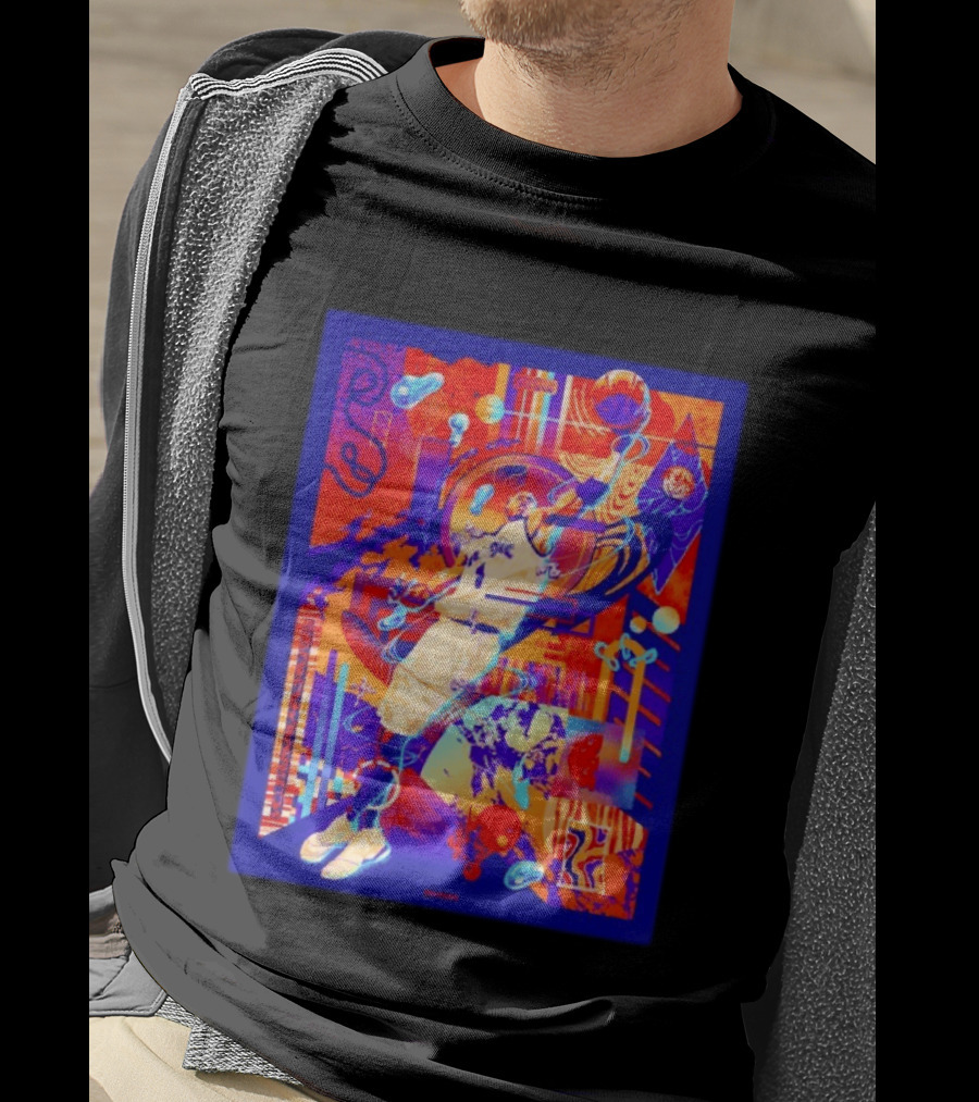 Tracy McGrady Orlando Magic Dunk Retro Style Blue T-Shirt