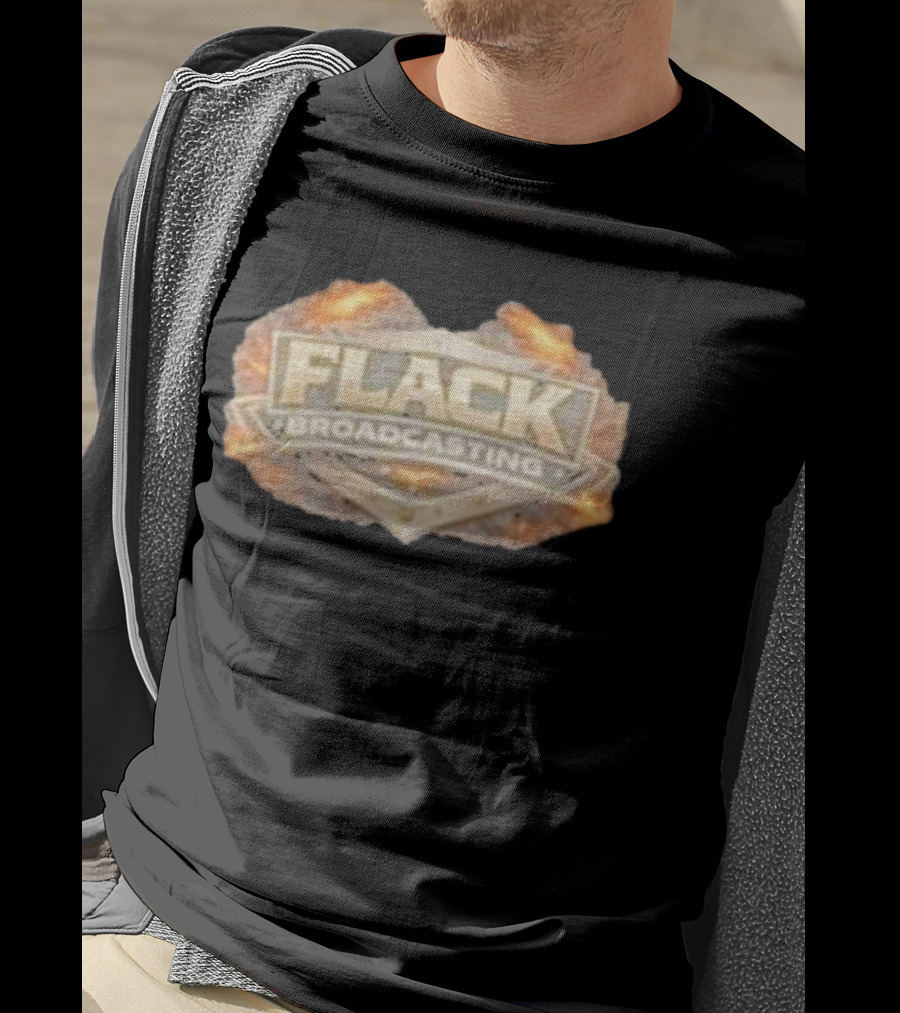 North Country Flack Broadcasting Fire T-Shirt