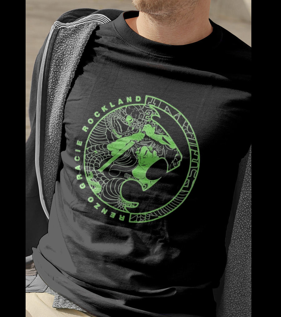 Renzo Gracie Rockland Brazilian Jiu Jitsu Academy Circle T-Shirt