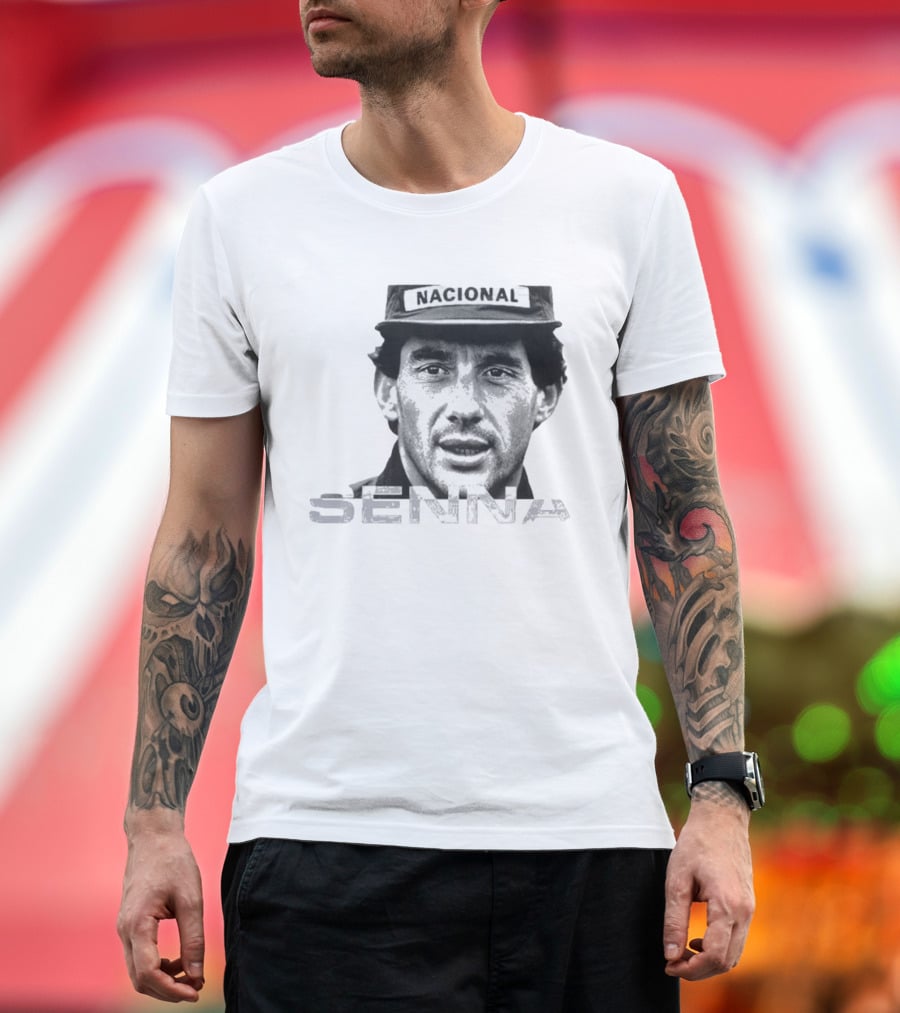 Nacional Cap Senna Formula One Racing Legend T-Shirt