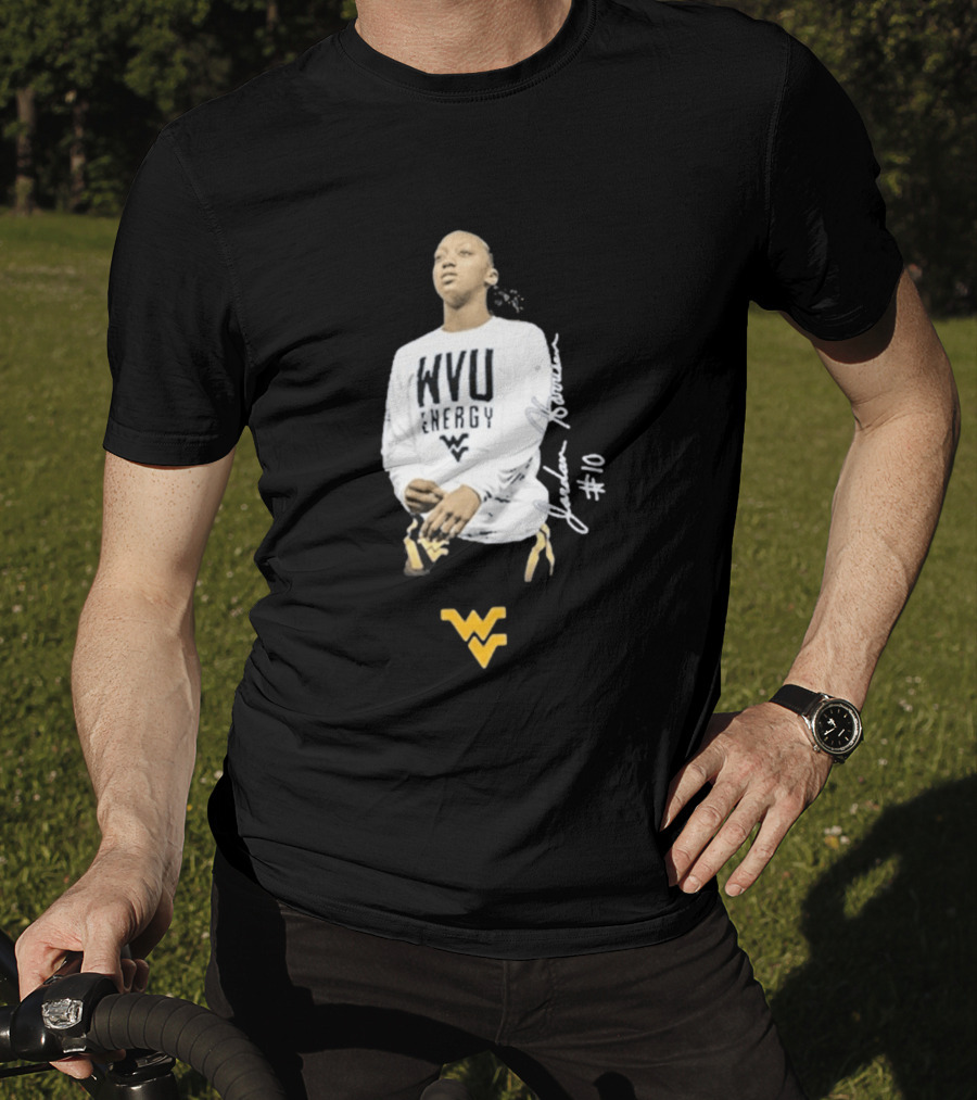 WVU Energy Jordan Harrison #10 West Virginia T-Shirt