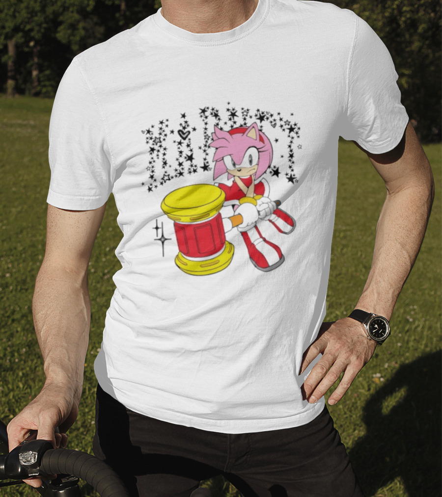 TiaCorine X Hedgehog Amy Rose Collaboration T-Shirt
