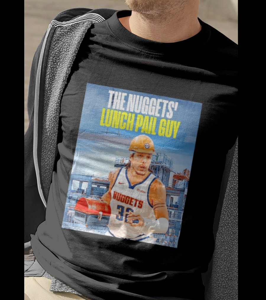 The Nuggets Lunch Pail Guy Aaron Gordon Denver Basketball Player T-Shirt