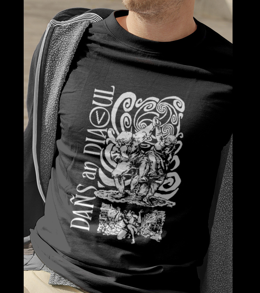 Dans An Diaoul 2026 Spiraling Figures Celtic Dance T-Shirt