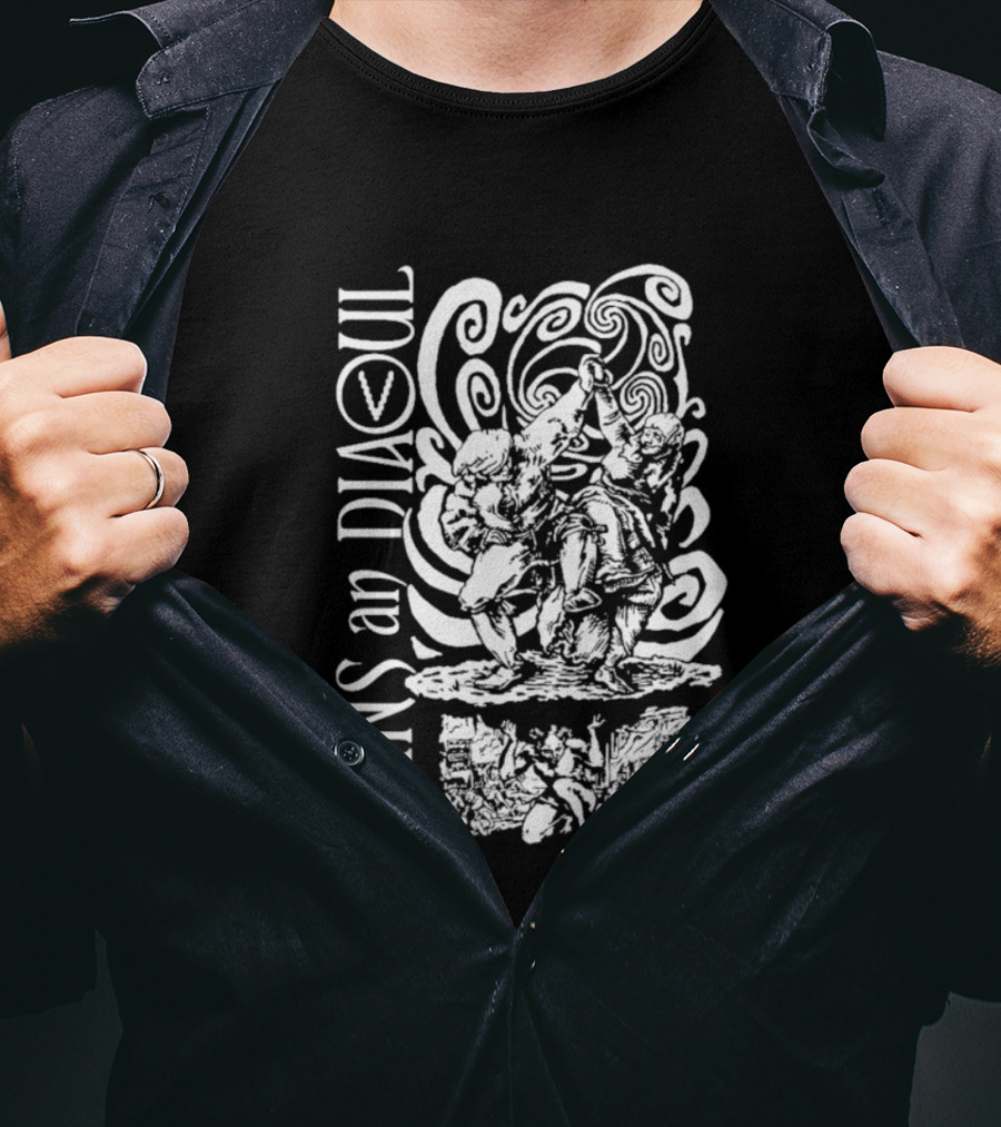 Dans An Diaoul 2026 Spiraling Figures Celtic Dance T-Shirt