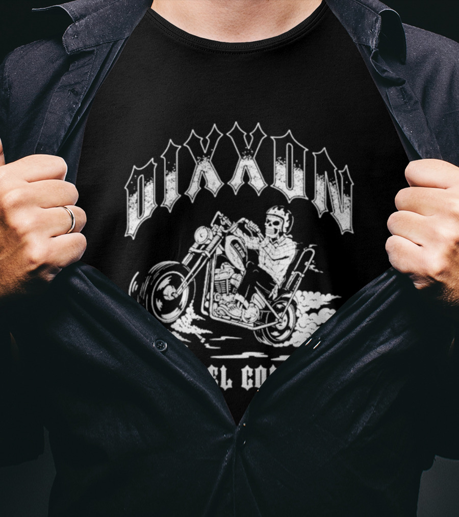 Dixxon Flannel Company Midnight Drifter Motorcycle Rider T-Shirt