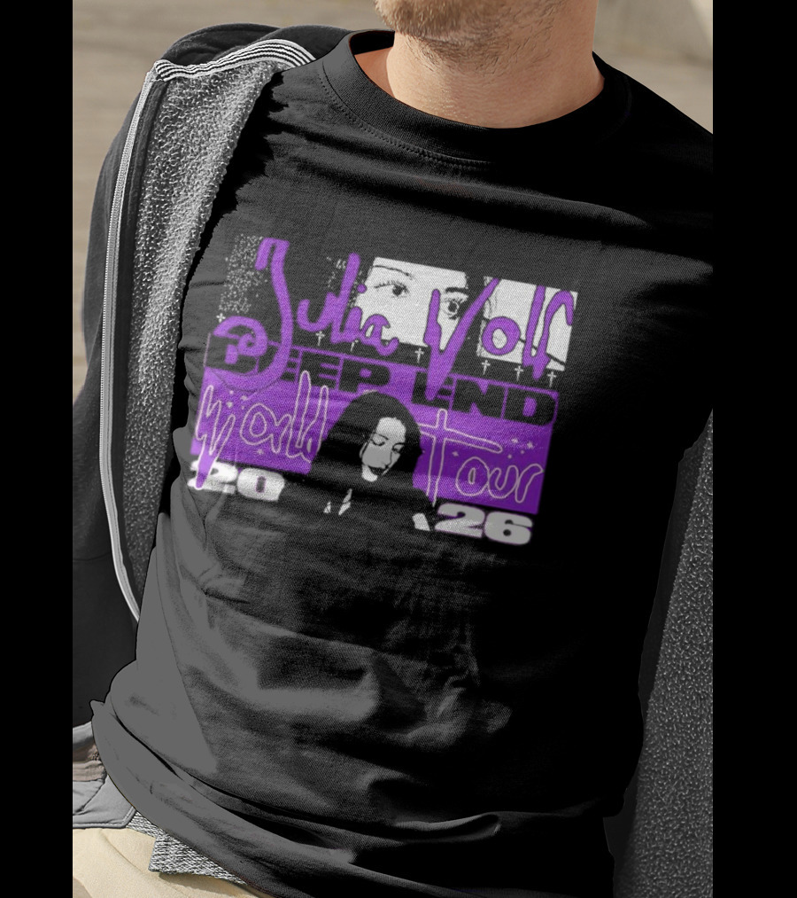 Julia Wolf 2026 The Deep End World Tour Dates T-Shirt