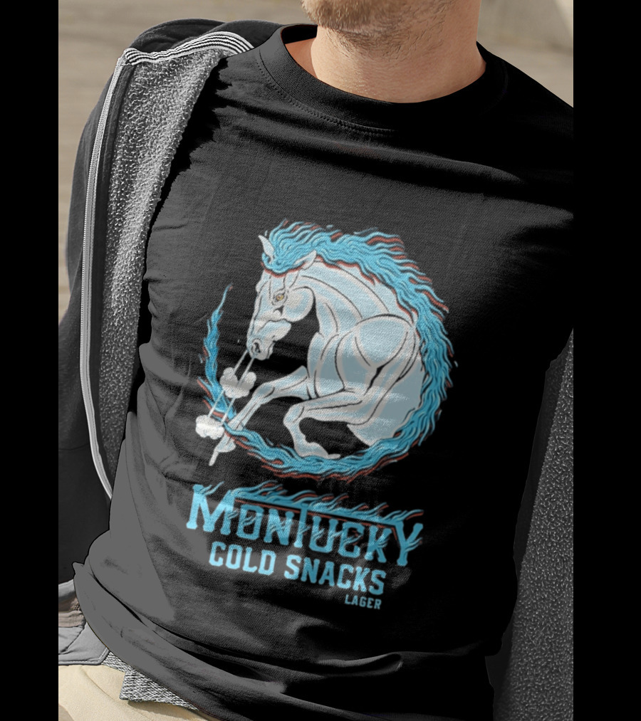 Montucky Cold Snacks Lager Year Of The Horse T-Shirt